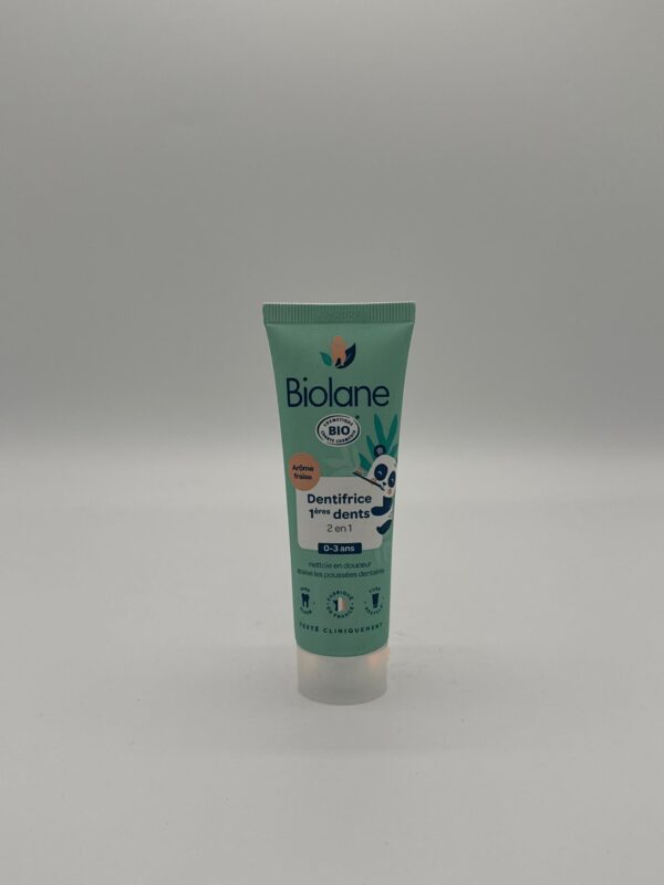 Dentifrice 1ᵉʳᵉ Dents 2‑en‑1 (50 ml) - Biolane