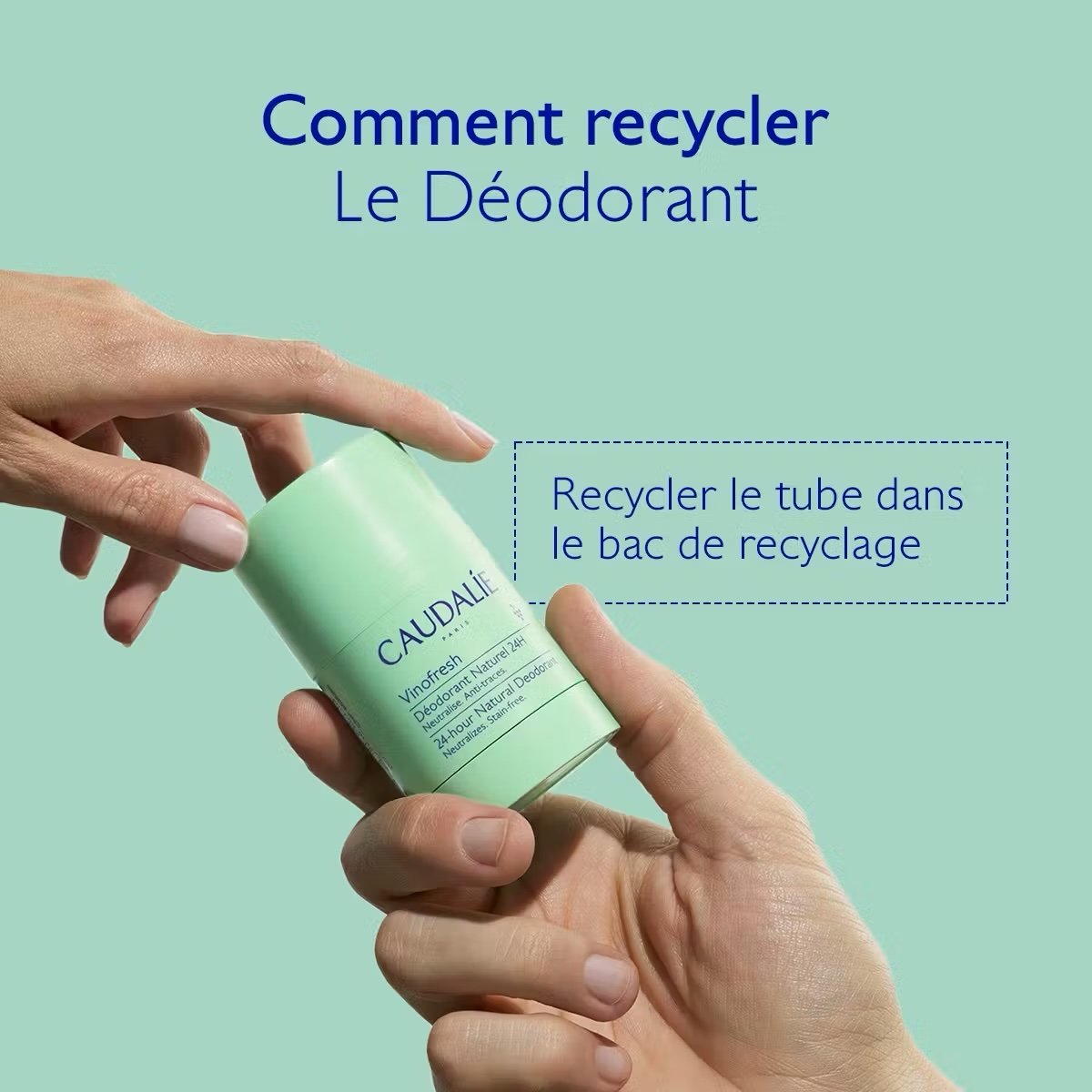 Vinofresh Stick Déodorant Naturel 24 h - Caudalie – Image 2