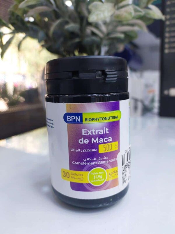 BPN - Extrait de Maca 500mg (30 gélules)
