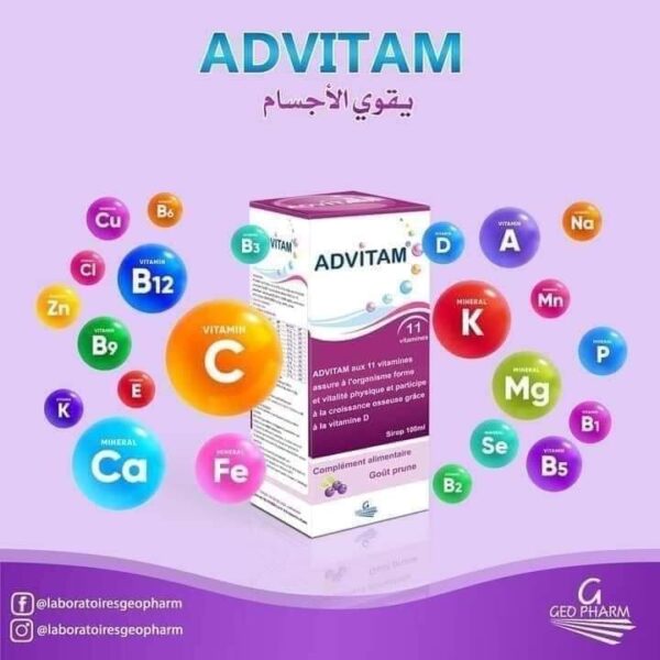 Advitam - 11 Vitamines Sirop