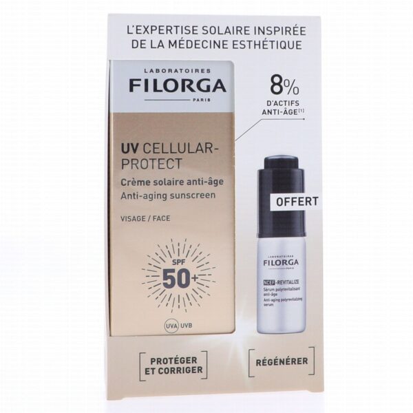 Filorga UV Cellular-Protect Crème Solaire Anti-Âge SPF50 (Visage)