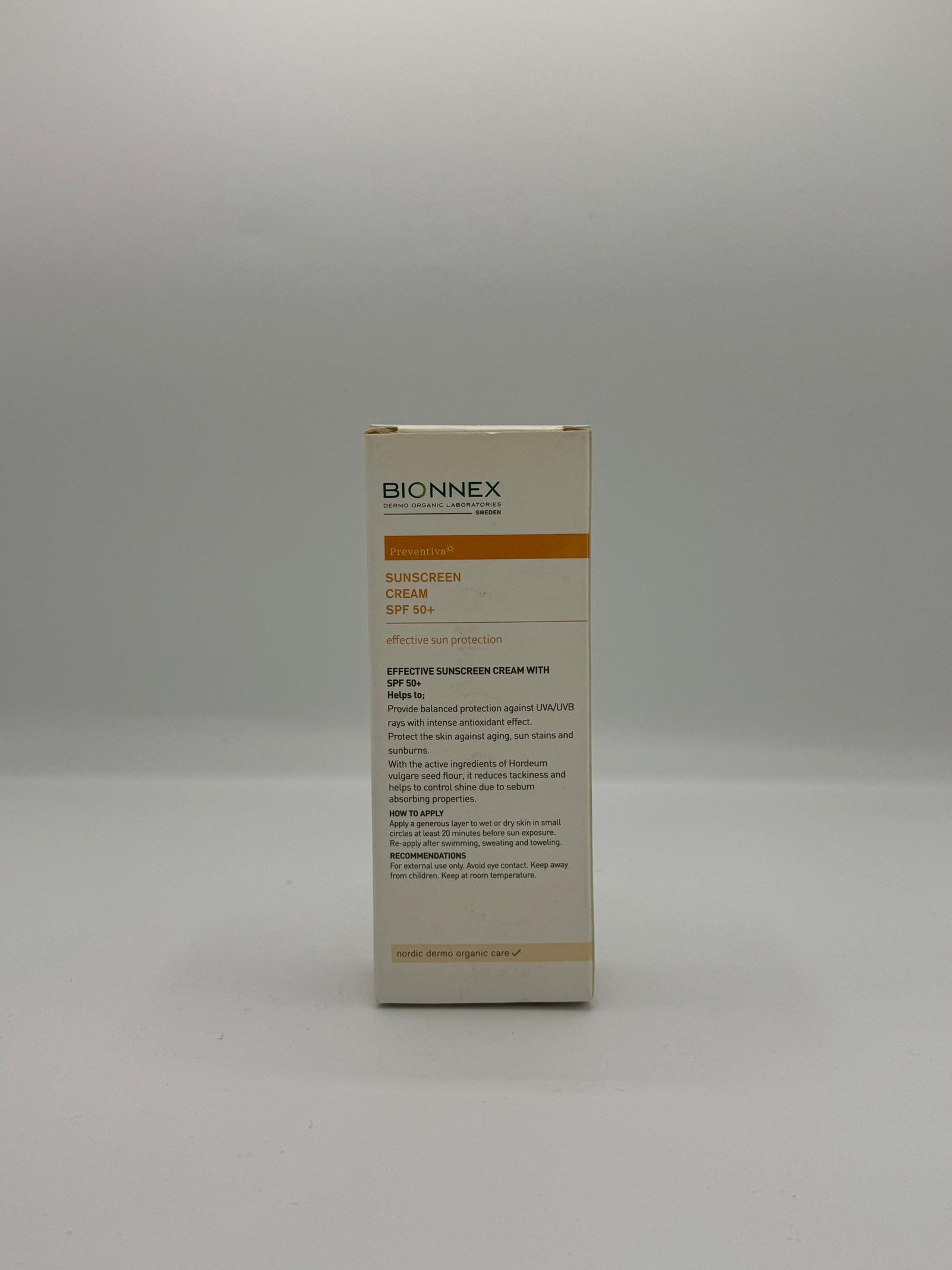 Crème Solaire SPF 50+ - Bionnex – Image 2