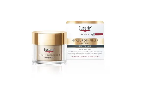 Anti-Âge Hyaluron-Filler + Elasticity -- Soin de Nuit - Eucerin