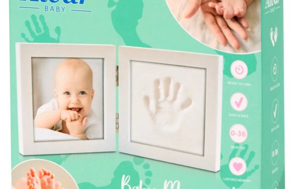Kit cadre photo empreinte bébé