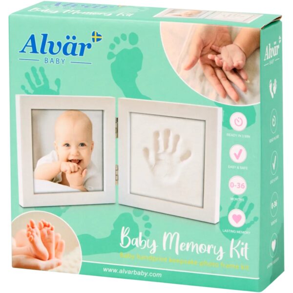 Kit cadre photo empreinte bébé