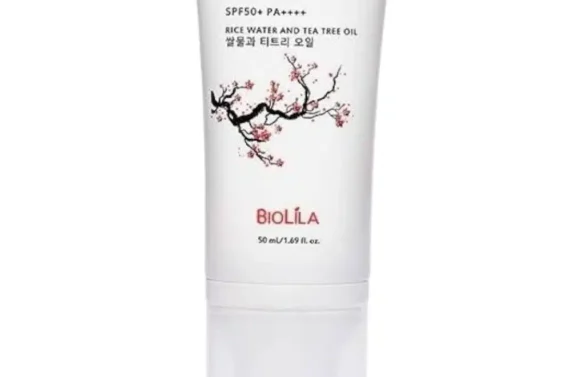 Biolila Sunscreen Rice Water and Tea Tree Oil